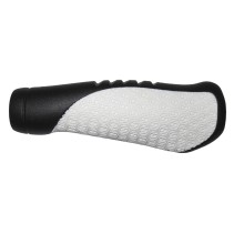 JEU DE POIGNÉES SRAM COMFORT GRIPS 133 mm NOIR/BLANC - 00.7915.068.120 - 710845667039