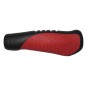 JEU DE POIGNÉES SRAM COMFORT GRIPS 133 mm NOIR/ROUGE - 00.7915.068.130 - 710845667046