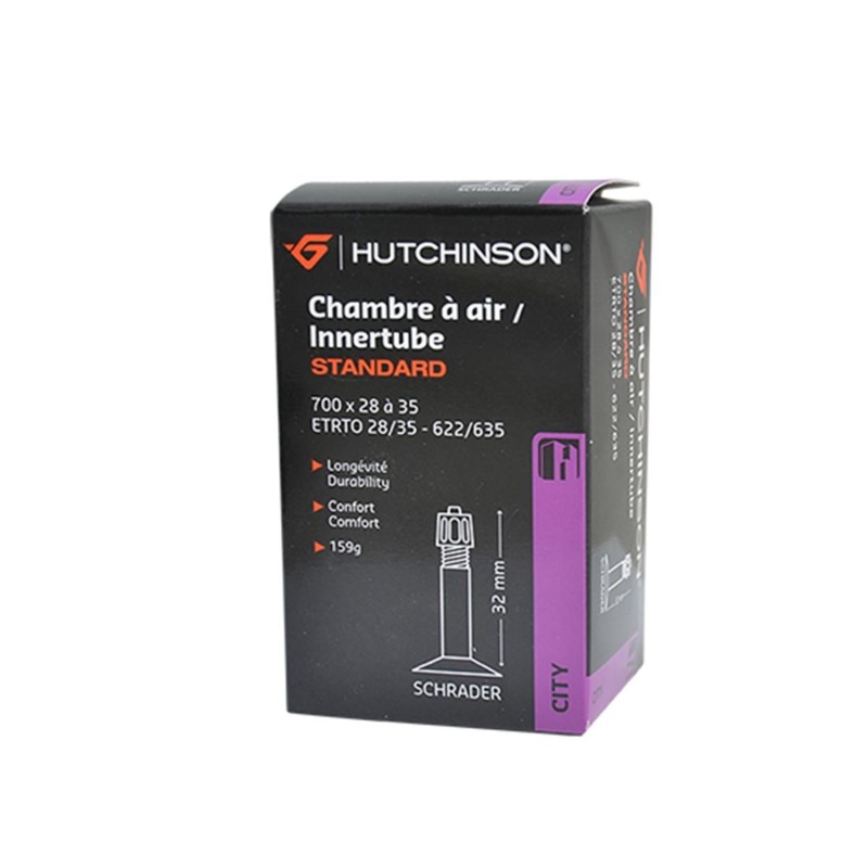 CHAMBRE AIR VTC/TRADI 700x28/35 (28") VS HUTCHINSON