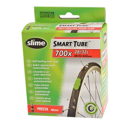 CHAMBRE AIR VTC 700X28/32 (28") VP SLIME AVEC LIQUIDE ANTI-CREVAISON
