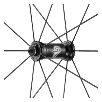 Roues route 700 Campagnolo scirocco noir moyeu ed 12-11-10v. (paire)