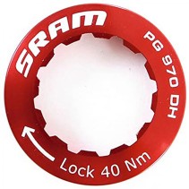 ÉCROU BLOCAGE SRAM CASSETTE PG970/PG990 DH P/11D ALU ROUGE - 11.2415.022.000 - 710845604157