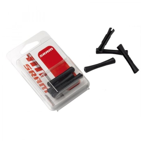 GOMME DE PROTECTION DU CADRE POUR GAINE NOIR(4 UNITÉS) - 00.7915.051.010 - 710845658617