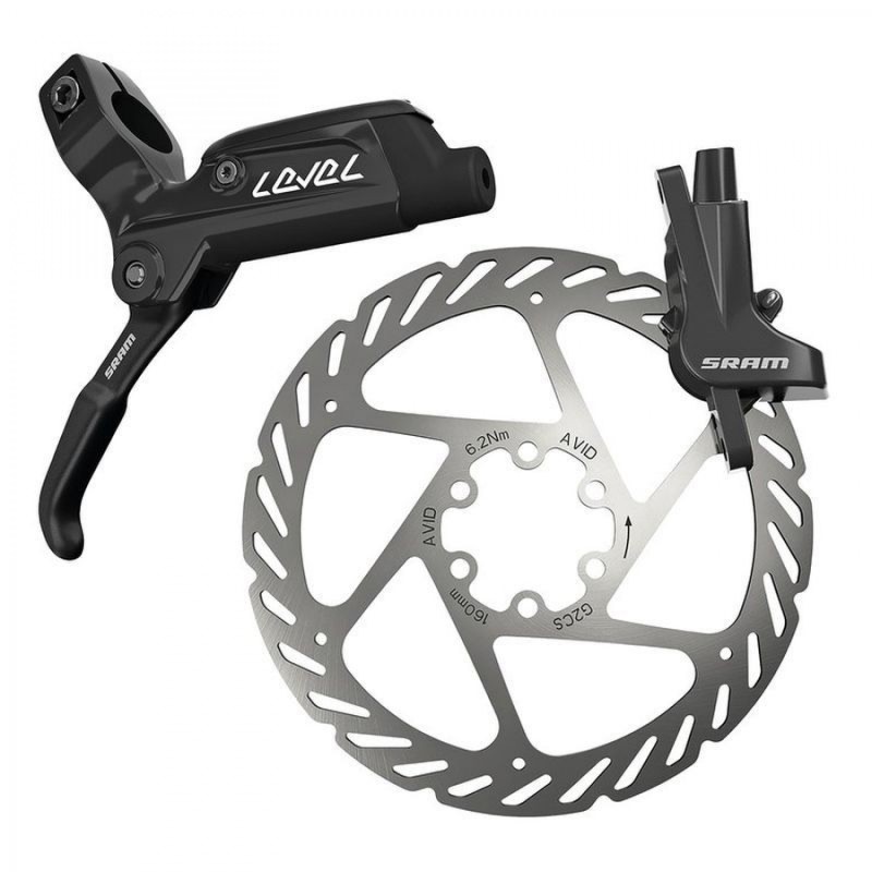 FREIN À DISQUE SRAM AV.HYDR.LEVEL 950mm.160mm G2CS NOIR - 00.5018.106.002 - 710845783814