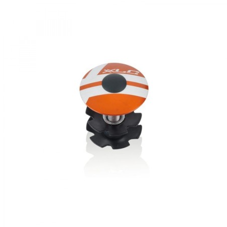 XLC AP-S01 BOUCHON DIRECTION A-HEAD 1-1/8"ÉTOILE ALU ORANGE - 2500520616 - 4032191955643