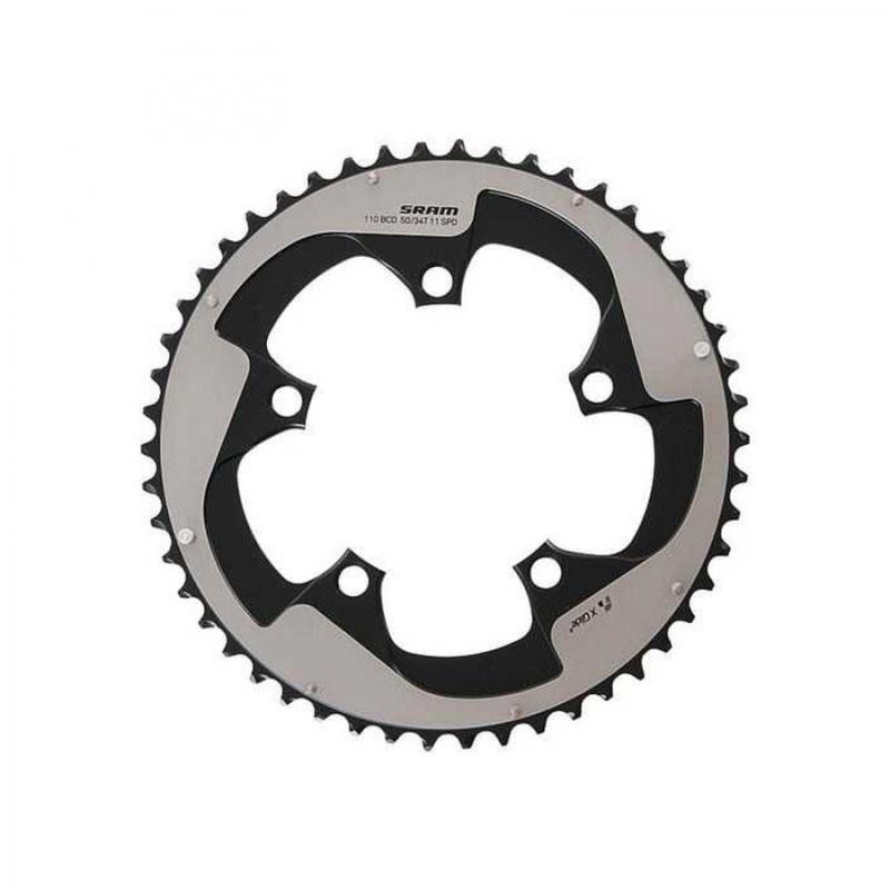 PLATEAU SRAM RED 22 XGLIDE COMPACT 34x50 110 11V.50D ALU G - 11.6218.010.000 - 710845729911