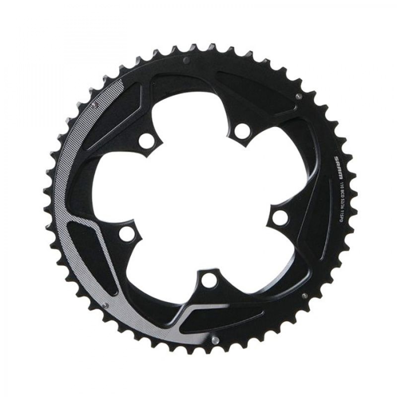 PLATEAU SRAM ROUTE X-GLIDE S2 YAW GXP/BB30 11V.52D.ALU ARGEN - 11.6218.016.000 - 710845752971