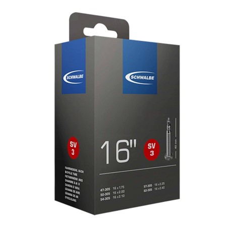 CHAMBRE AIR VTC 700X28/47 27X1 1/4 (28") VS SCHWALBE AV17 VALVE ALU 40MM