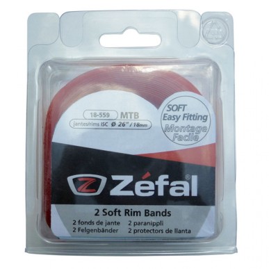 BLISTER DE 2 FONDS DE JANTE ZEFAL PVC 26 -22 mm - 9356 - 3420580003562