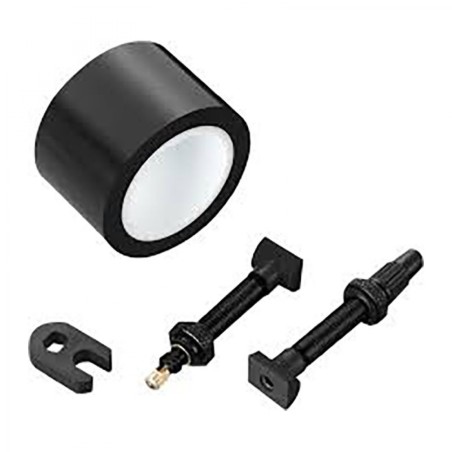 KIT TUBELESS ZIP FOND DE JANTE 26 mm   2 VALVES PRESTA 80 mm - 11.1918.084.002 - 710845858864
