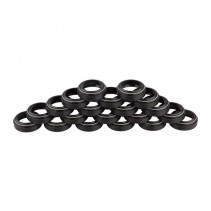 SET ROCKSHOX VIS CACHE-POUSSIERES 32x41 mm NOIR (20 UNITES) - 11.4018.028.010 - 710845752421