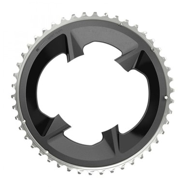 PLATEAU SRAM RIVAL 46 DENTS 107 BCD 2x12V ALUMINIUM NOIR - 00.6218.029.002 - 710845866722