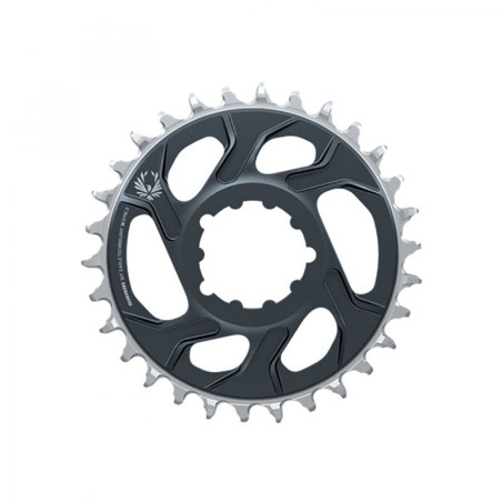 PLATEAU SRAM X-SYNC2 EAGLE DM 6mm OFFSET 30D GRIS LUN./POL. - 11.6218.047.001 - 710845855139