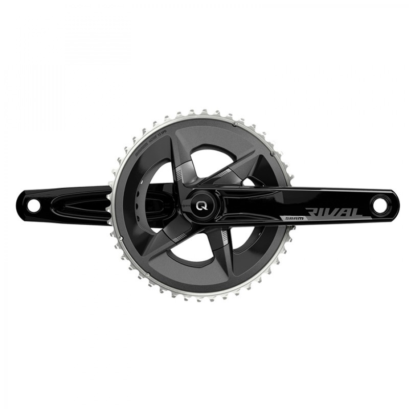 PÉD.CAP.PUI. SRAM RIVAL QUARQ DUB 107BCD 165 48x35 YAW AL.NR - 00.3018.294.000 - 710845864735