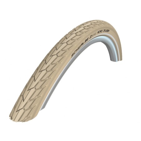PNEU SCHWALBE ROAD CRUISER 26x1.75 K-GUARD RIGIDE CRÈME RÉF - 11101267 - 4026495812368