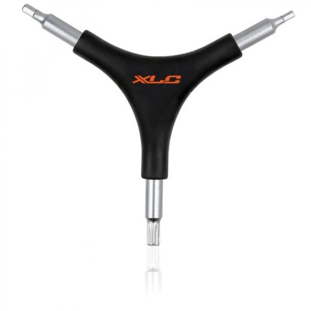 XLC TO-M15 CLÉ(Y)HÉXAGONALE INTÉRIEUR,T25 ÉTOILE 4/5mm NR/AR - 2503607900 - 4055149116262