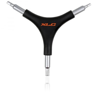 XLC TO-M15 CLÉ(Y)HÉXAGONALE INTÉRIEUR,T25 ÉTOILE 4/5mm NR/AR - 2503607900 - 4055149116262