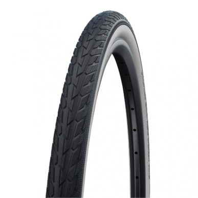 PNEU SCHWALBE ROAD CRUISER 26x1.75 K-GUARD RIGIDE NR/BLANC - 11101265 - 4026495812283