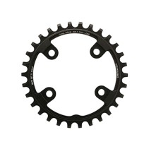 PLATEAU VTT 4BRA D.76 POUR SRAM XX1 STRONGLIGHT 30DTS MONO NOIR ALU 7075 11V.
