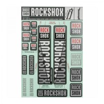 KIT AUTOCOLLANT ROCKSHOX 30/32mm P/FOURCHE JUSQU'AU 2018 BLA - 11.4318.003.497 - 710845803758
