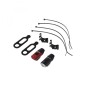 XLC CL-S22 KIT ÉCLAIRAGE LED AVANT CL-F25/ARRIÈRE CL-F24 USB - 2500218312 - 4055149410995