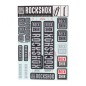 KIT AUTOCOLLANT ROCKSHOX 30/32mm P/FOURCHE JUSQU'AU 2018 GR - 11.4318.003.504 - 710845803826