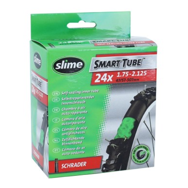 CHAMBRE A AIR VELO 24 x 1.75-2.10 SLIME VALVE SCHRADER