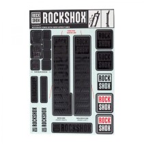 KIT AUTOCOLLANTS ROCKSHOX 35 mm P/FOURCHE À PARTIR 2018 NOIR - 11.4318.003.505 - 710845803833