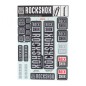 KIT AUTOCOLLANTS ROCKSHOX 35 mm P/FOURCHE À PARTIR 2018 GRIS - 11.4318.003.513 - 710845803918