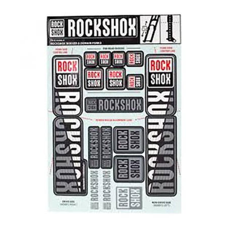 AUTOCOLLANTS ROCKSHOX 35mm P/BOXXER/DOMAIN DUAL CROWN BLANC - 11.4318.003.515 - 710845803932