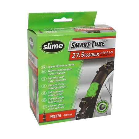 CHAMBRE A AIR VELO 27.5 x 2.00-2.40 SLIME VALVE PRESTA