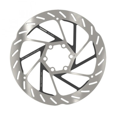 DISQUE FREIN SRAM HS2 6 TROUS 160mm NOIR/ARGENTÉ - 00.5018.176.000 - 710845862328