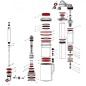 KIT ENTRETIEN ROCKSHOX AMORTISSEUR VIVID AIR B1-B3 (2014-19) - 11.4118.032.001 - 710845733338