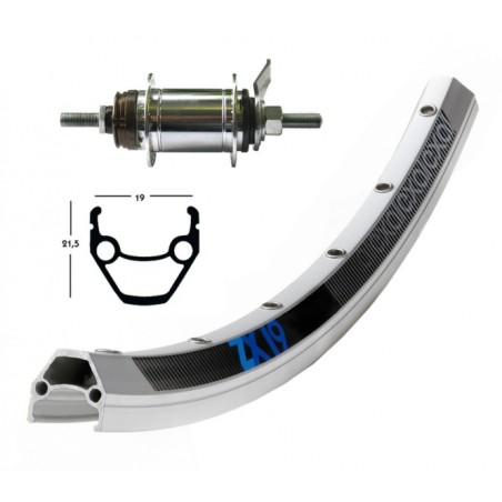 R.AR.26x1.75 WINORA EXAL ZX 19 RÉTROPEDAL.36 TR.SH.109 1V.AR - 2146062300 - 4032191744438