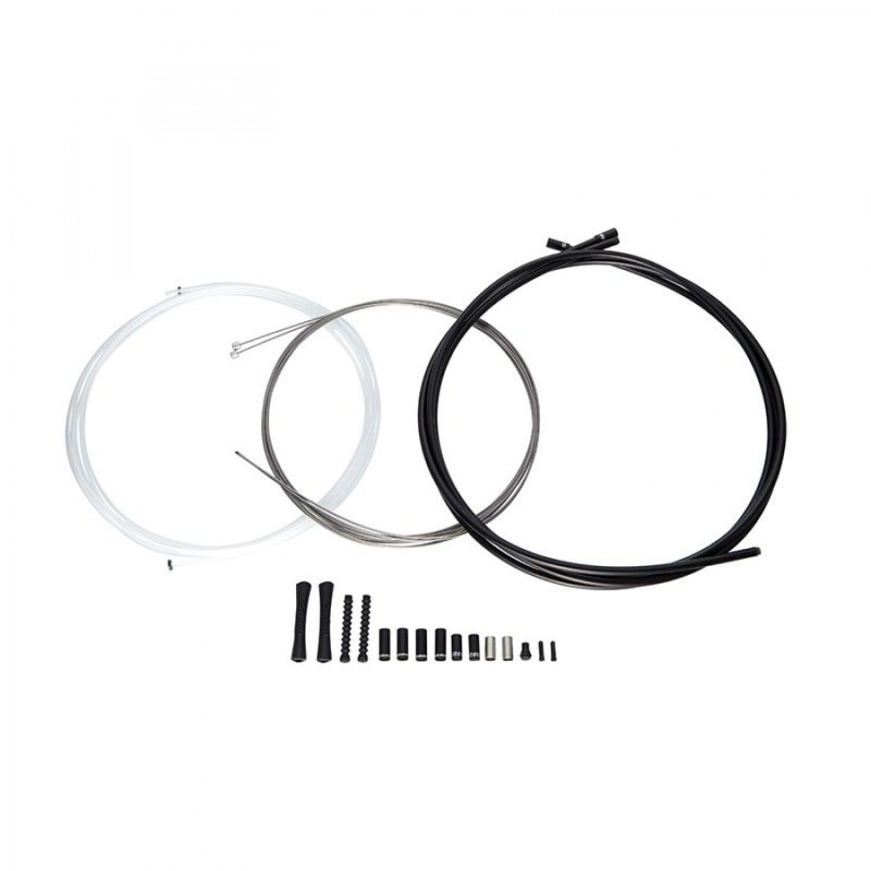 KIT CÂBLES/GAINES DÉR.ARR.SRAM SLICKWIRE RTE./VTT 4mm NOIR - 00.7118.007.001 - 710845855283