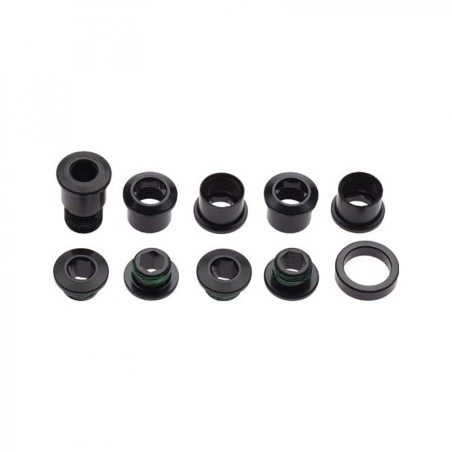 KIT VIS PLATEAU SRAM 4 BRANCHES 104 BCD LONGS E-VTT ACIER NR - 11.6918.006.000 - 710845839986