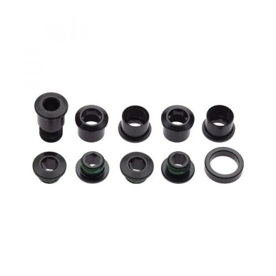 KIT VIS PLATEAU SRAM 4 BRANCHES 104 BCD LONGS E-VTT ACIER NR - 11.6918.006.000 - 710845839986