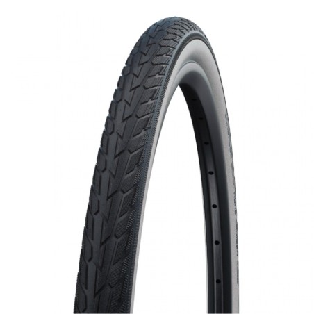 Pneu vtc urbain 700 x 32 Schwalbe road cruiser hs484 noir flanc beige tr (32-622)