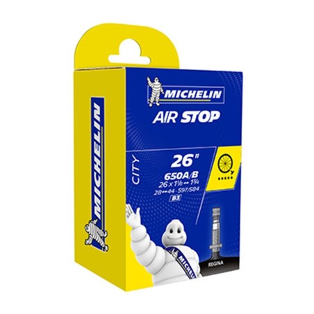 CHAMBRE A AIR VELO 650 x 35B- 27.5 x 1.50-1.70 MICHELIN B3 VALVE REGINA 40mm