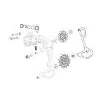 CAGE INTÉRIEUR SRAM DÉR.ARR.X01 EAGLE 52 DENTS GRIS LUNAIR - 11.7518.098.004 - 710845854903