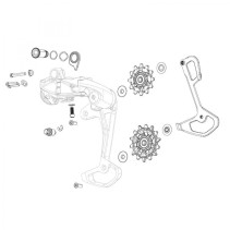 JEU DE ROULETTES SRAM DÉRAILLEUR ARRIÈRE GX EAGLE AXS - 11.7518.103.000 - 710845872198