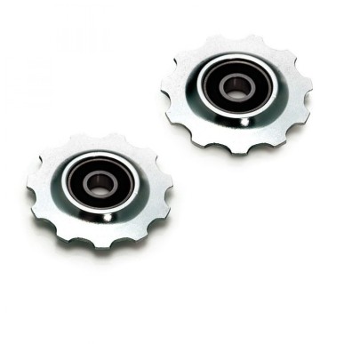 XLC PU-A01 GALETS ARGENT COMPATIBLE SHIMANO - 2501106500 - 4032191731940