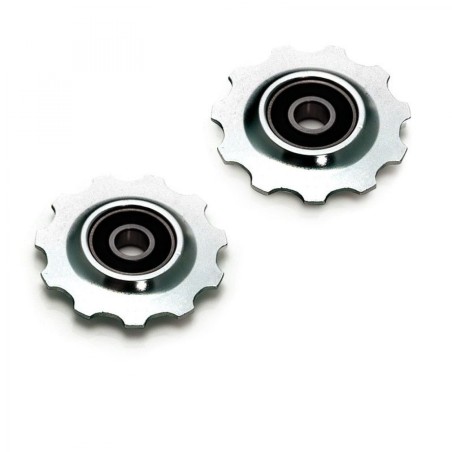 XLC PU-A01 GALETS ARGENT COMPATIBLE SHIMANO - 2501106500 - 4032191731940