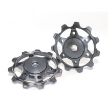 XLC PU-A02 GALETS ALU  P/SH.8/9/10/11V-CA.9/10 COULEUR TITAN - 2501106701 - 4055149037765