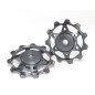 XLC PU-A02 GALETS ALU  P/SH.8/9/10/11V-CA.9/10 COULEUR TITAN - 2501106701 - 4055149037765