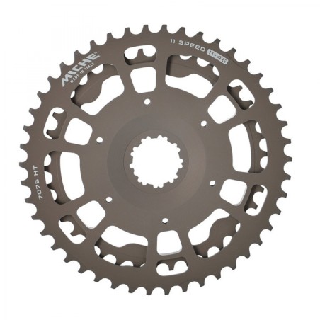 KIT COURONNES MICHE XM VTT 46x38D P/SHIMANO/SRAM 11V ALU GR - SPXM10KS38000 - 8050148696827