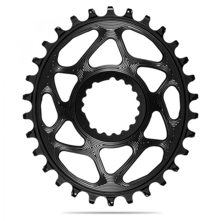 PL.AB.BL.OVALE 30D DM CANNONDALE HOLLOWGRAM 1x10-12V ALU NR - CNOV30BK - 5110846000623