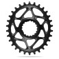 PL.AB.BL.OVALE 30D DM CANNONDALE HOLLOWGRAM 1x10-12V ALU NR - CNOV30BK - 5110846000623