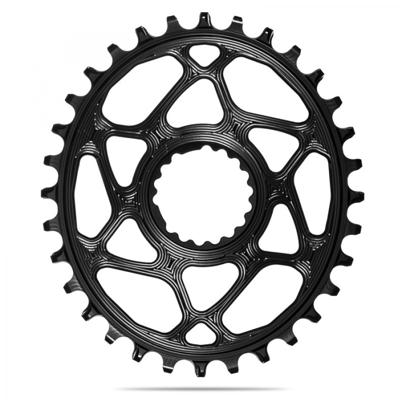 PL.AB.BL.OVALE 32D DM CANNONDALE HOLLOWGRAM 1x10-12V ALU N - CNOV32BK - 5110846000630