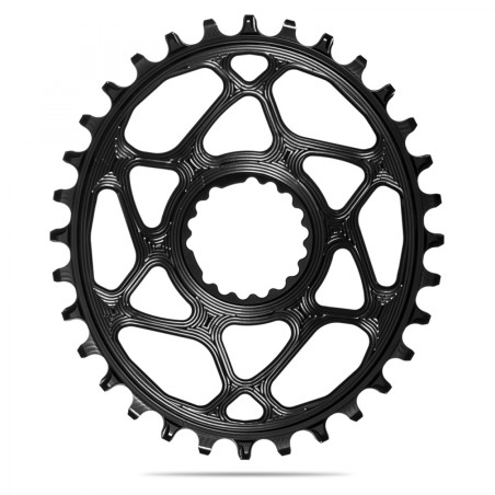 PL.AB.BL.OVALE 32D DM CANNONDALE HOLLOWGRAM 1x10-12V ALU N - CNOV32BK - 5110846000630